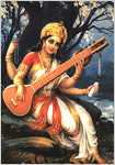 Goddess Saraswati - Symbol of Learning